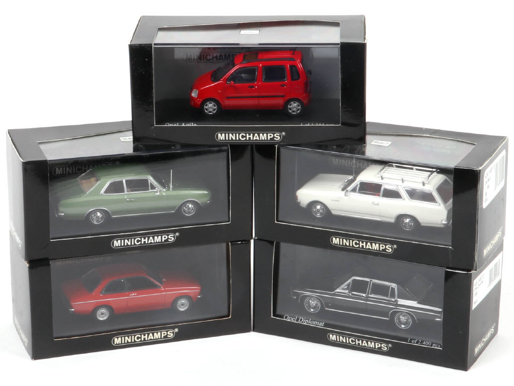 Lot 223 - MINICHAMPS (ALLEMAGNE) (5)