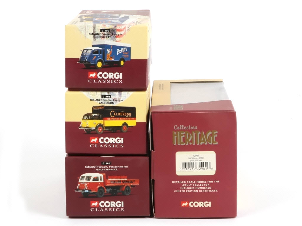 Lot 299 - CORGI TOYS (GB) (4)