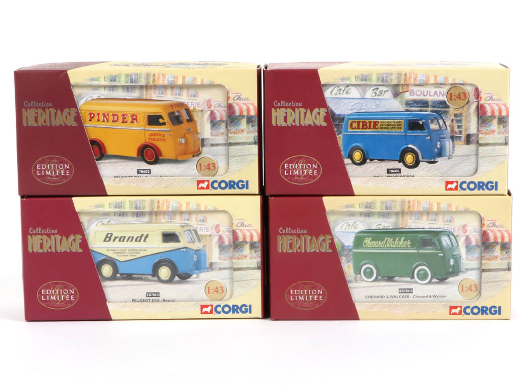 Lot 300 - CORGI TOYS (GB) (4)
