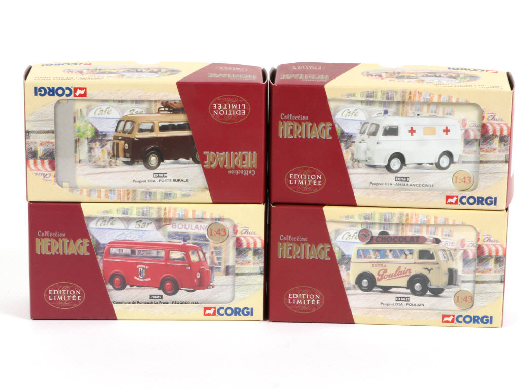 Lot 301 - CORGI TOYS (GB) (4)