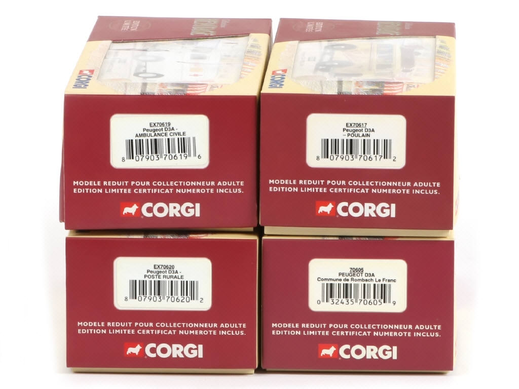 Lot 301 - CORGI TOYS (GB) (4)