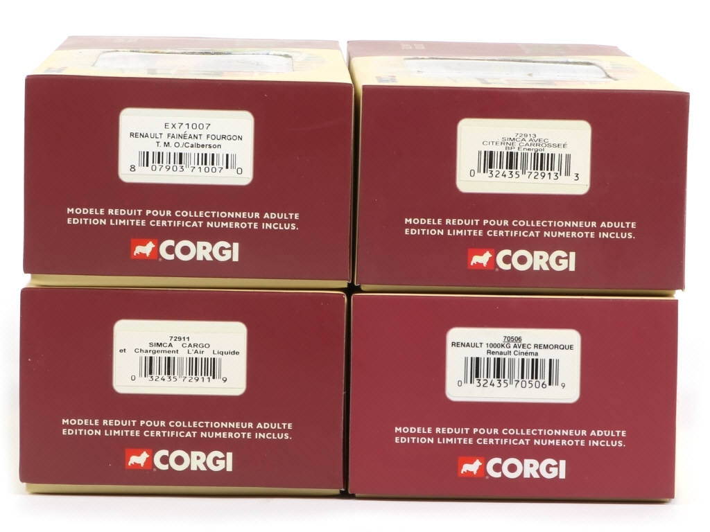 Lot 302 - CORGI TOYS (GB) (4)