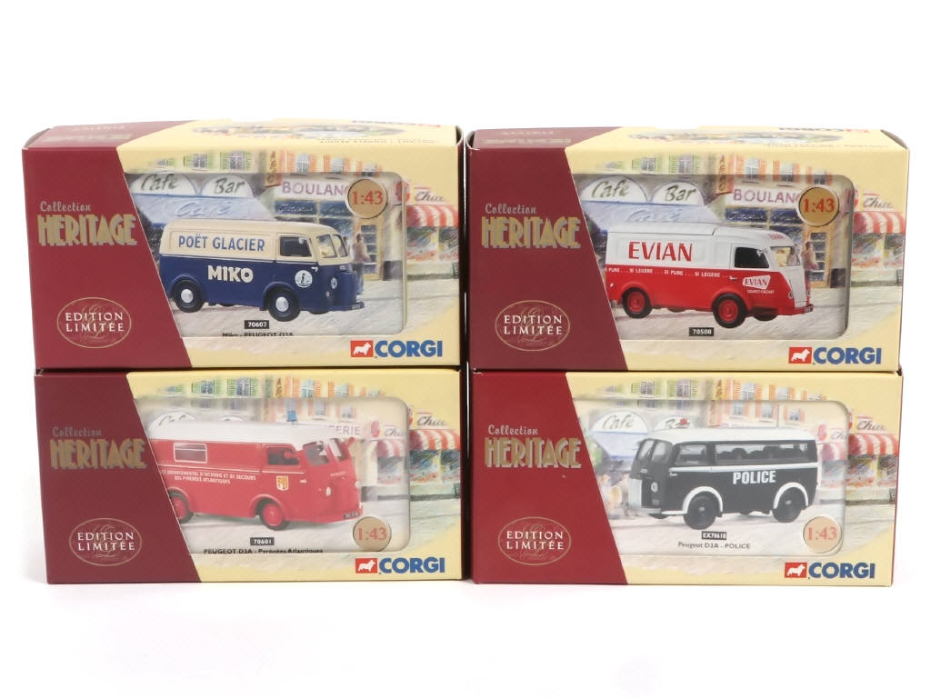 Lot 303 - CORGI TOYS (GB) (4)