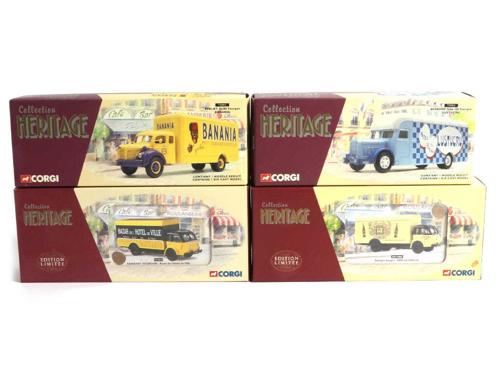 Lot 306 - CORGI TOYS (GB) (4)