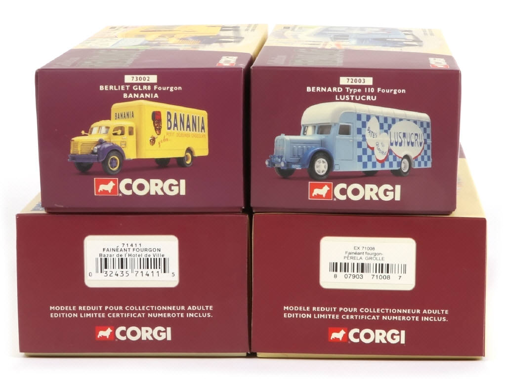 Lot 306 - CORGI TOYS (GB) (4)