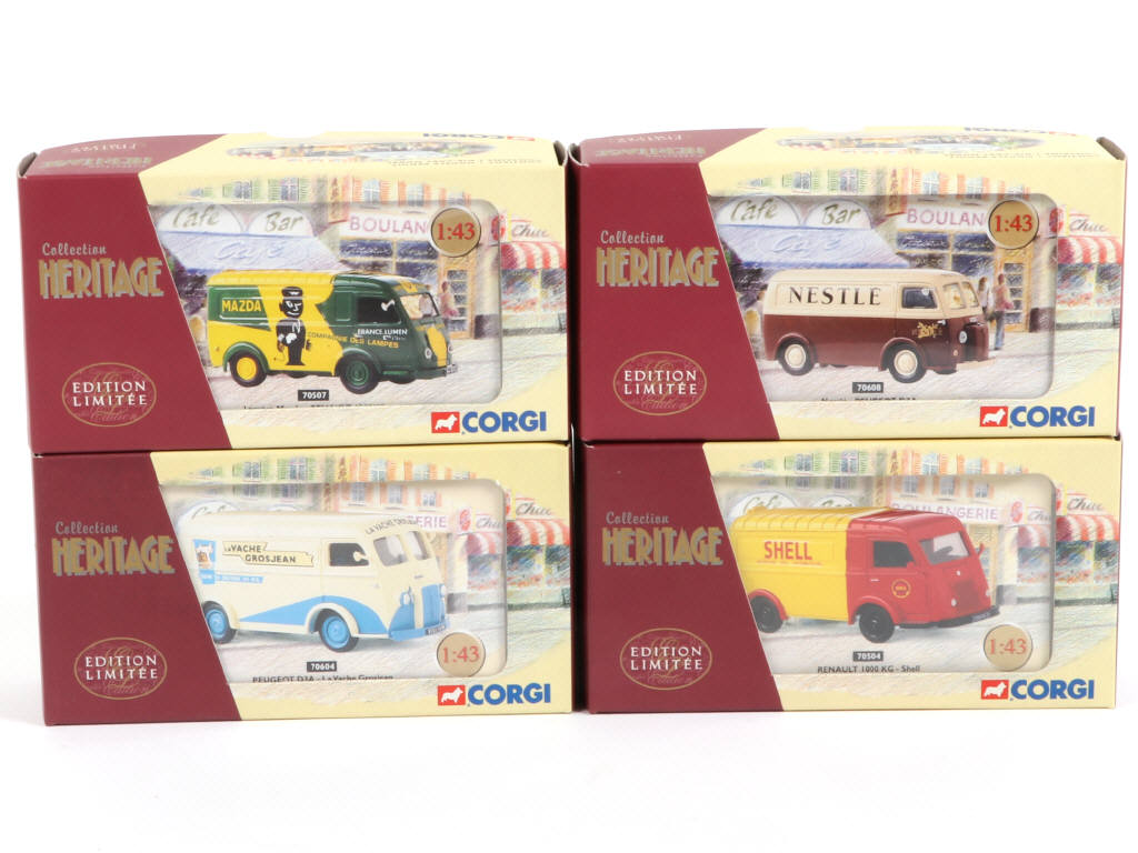 Lot 307 - CORGI TOYS (GB) (4)
