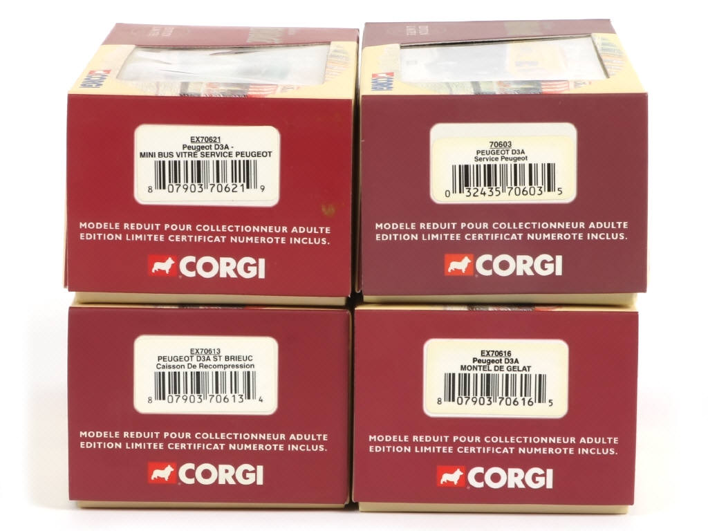 Lot 308 - CORGI TOYS (GB) (4)