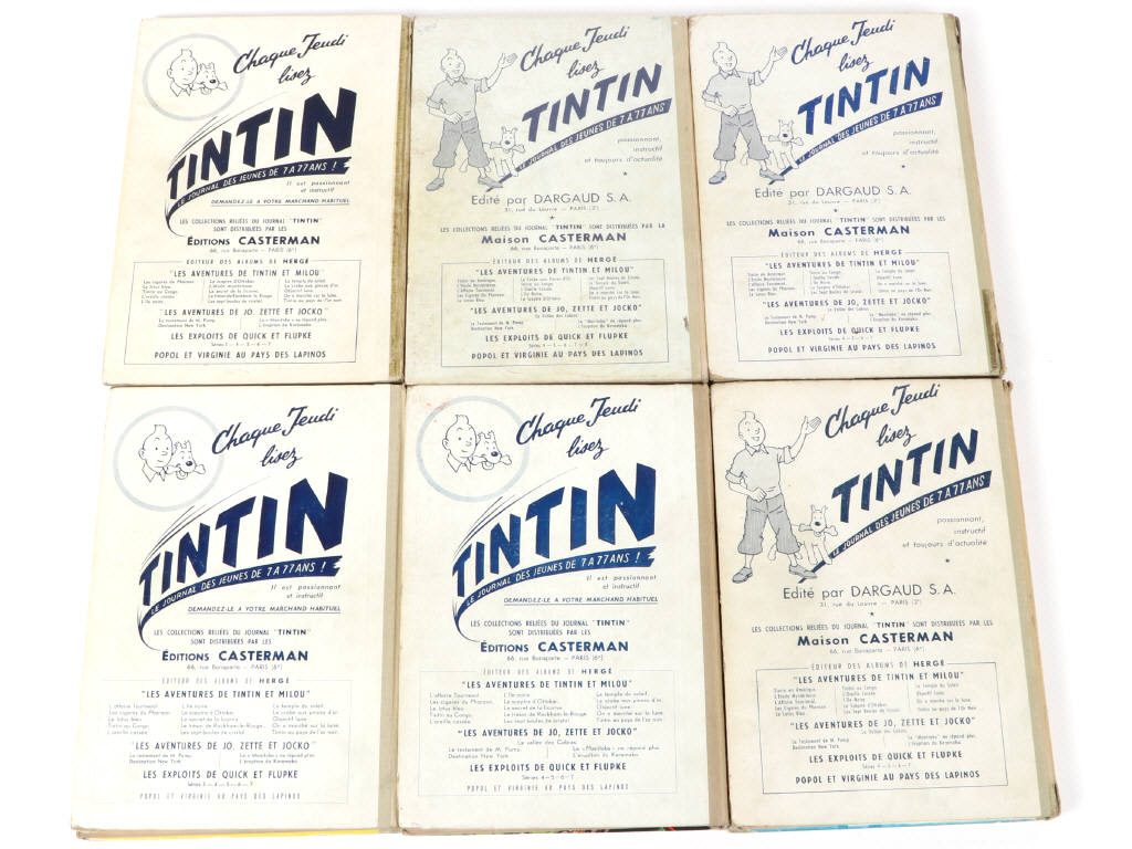 Lot 164 - EDITIONS DARGAUD (BELGIQUE) (6)