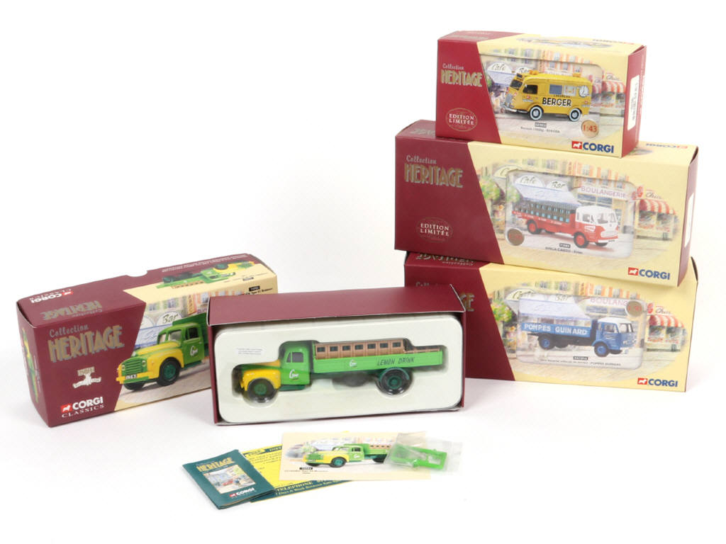 Lot 222 - CORGI TOYS (GB) (4)