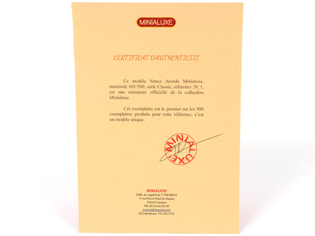 Lot 247 - MINIALUXE (FRANCE) (1)