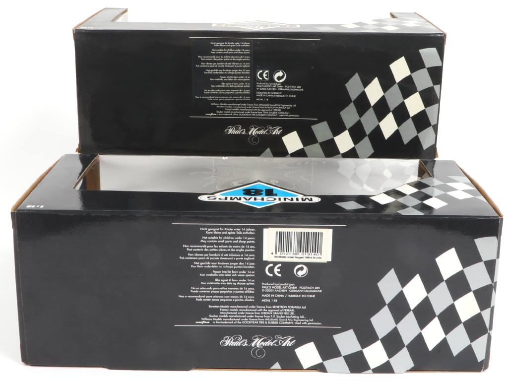 Lot 76 - MINICHAMPS (ALLEMAGNE) (2)