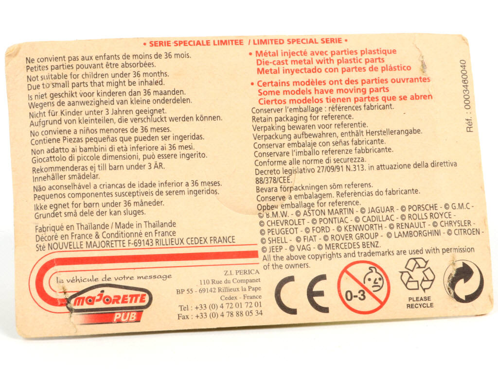 Lot 119 - MAJORETTE (FRANCE) (1)