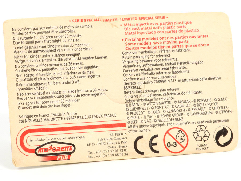 Lot 120 - MAJORETTE (FRANCE) (1)