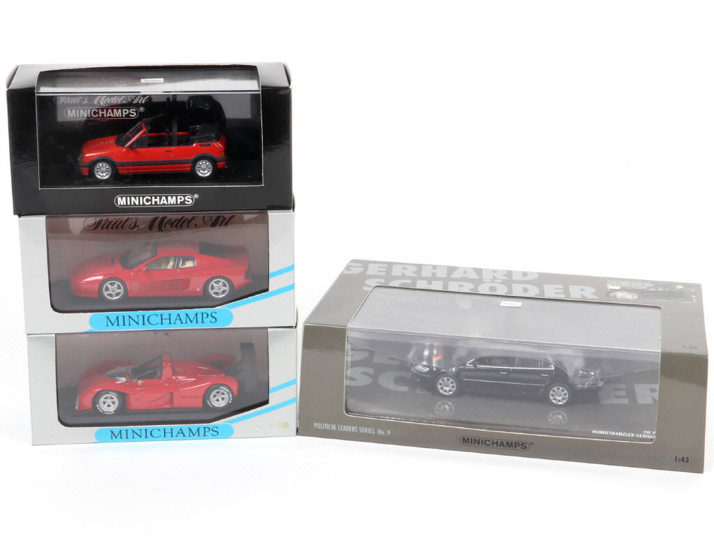 Lot 172 - MINICHAMPS (ALLEMAGNE) (4)
