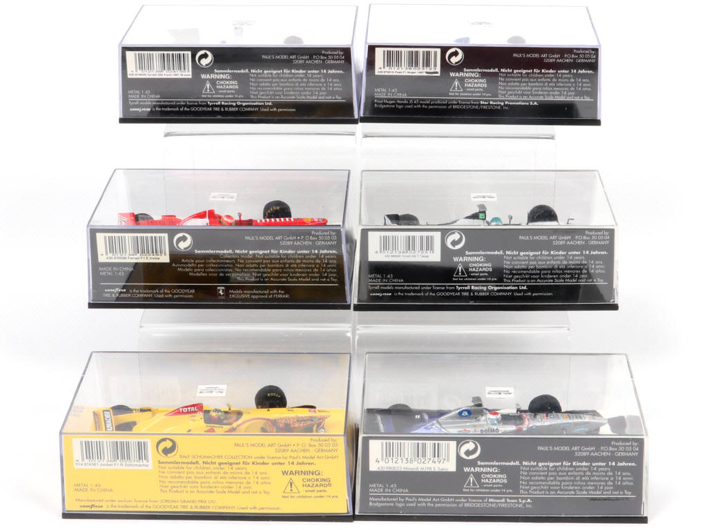 Lot 177 - MINICHAMPS (ALLEMAGNE) (6)
