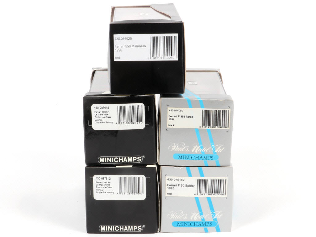 Lot 173 - MINICHAMPS (ALLEMAGNE) (5)