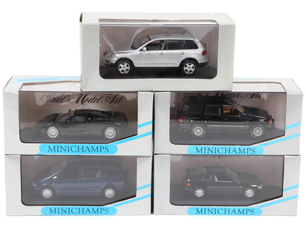 Lot 123 - MINICHAMPS (ALLEMAGNE) (5)