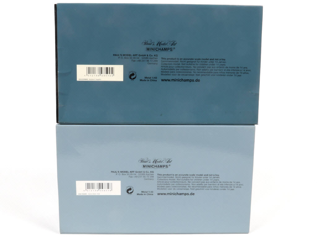 Lot 120 - MINICHAMPS (ALLEMAGNE) (2)