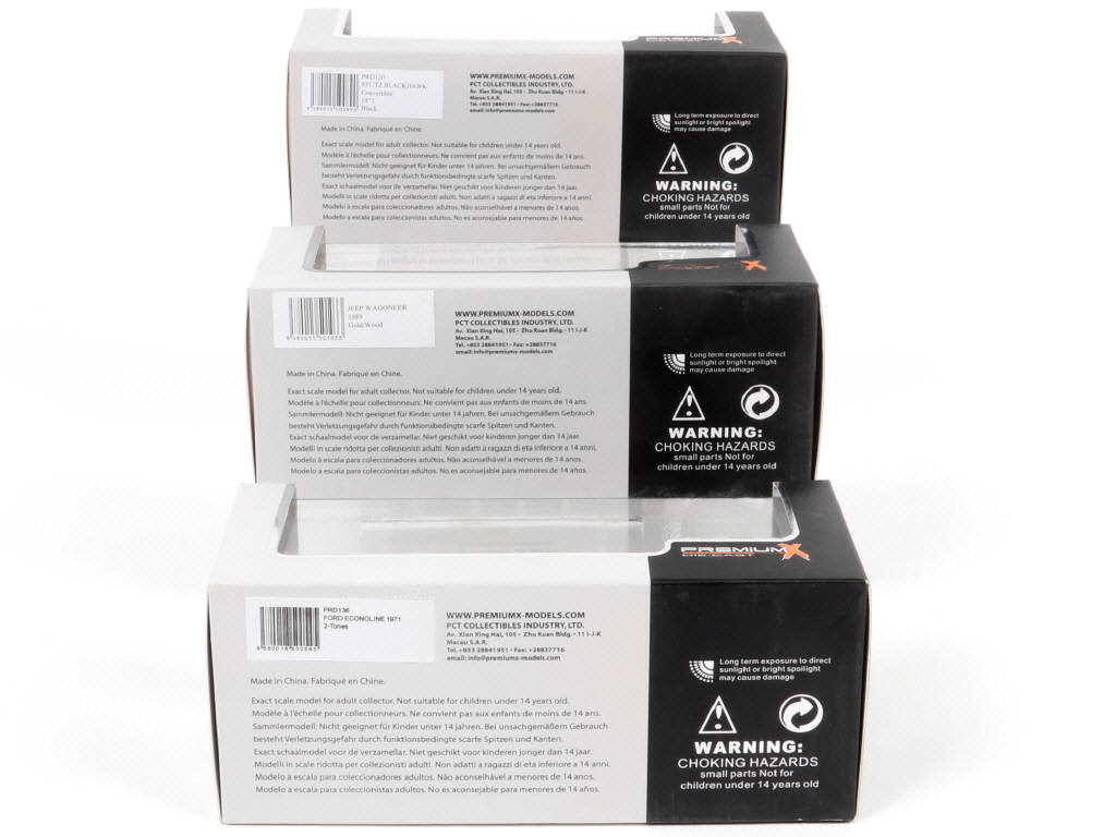 Lot 109 - PREMIUM X MODELS (CHINE) (3)