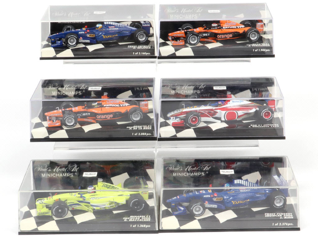 Lot 132 - MINICHAMPS (ALLEMAGNE) (6)