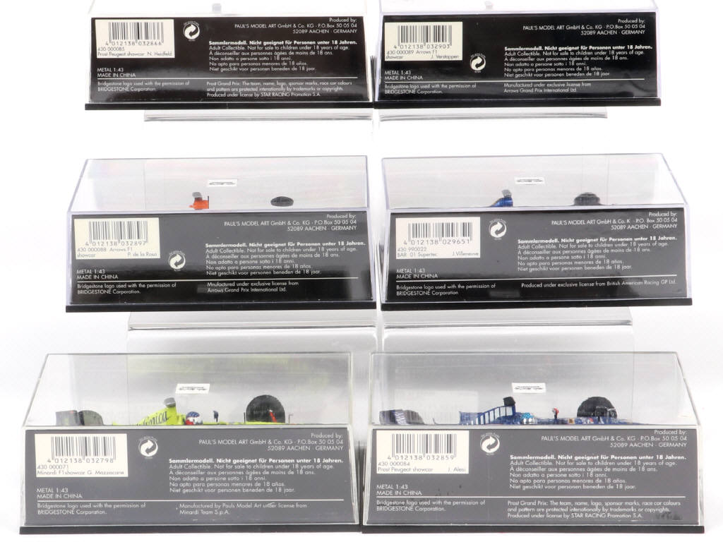 Lot 132 - MINICHAMPS (ALLEMAGNE) (6)