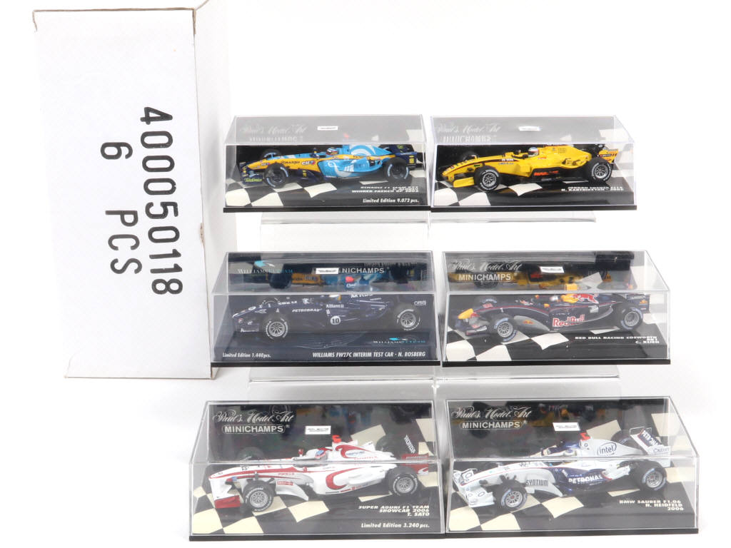 Lot 121 - MINICHAMPS (ALLEMAGNE) (6)