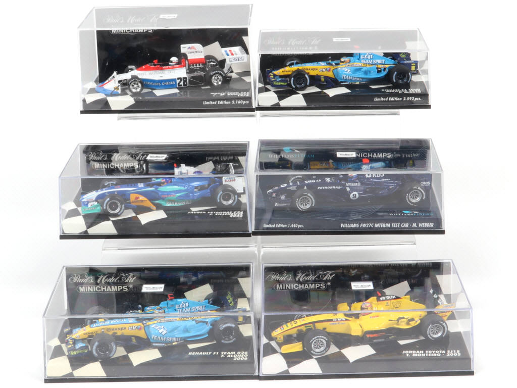 Lot 133 - MINICHAMPS (ALLEMAGNE) (6)