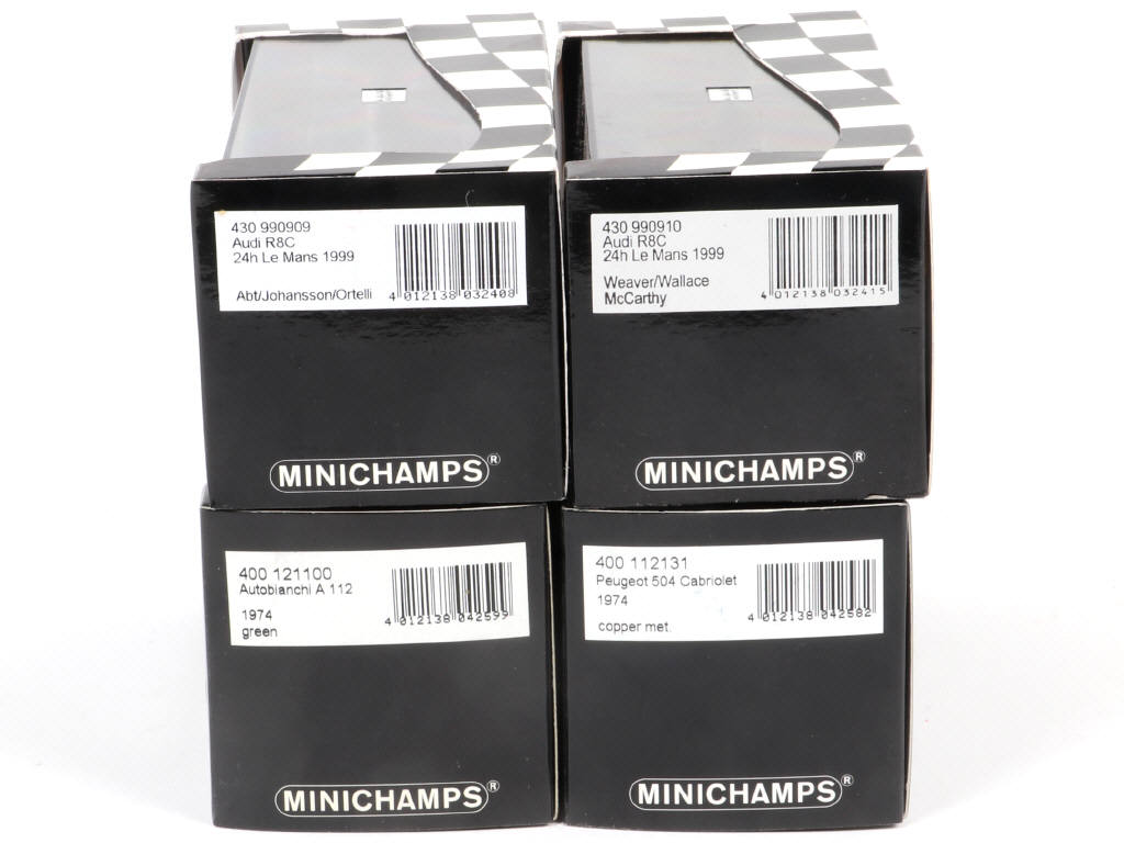 Lot 124 - MINICHAMPS (ALLEMAGNE) (4)
