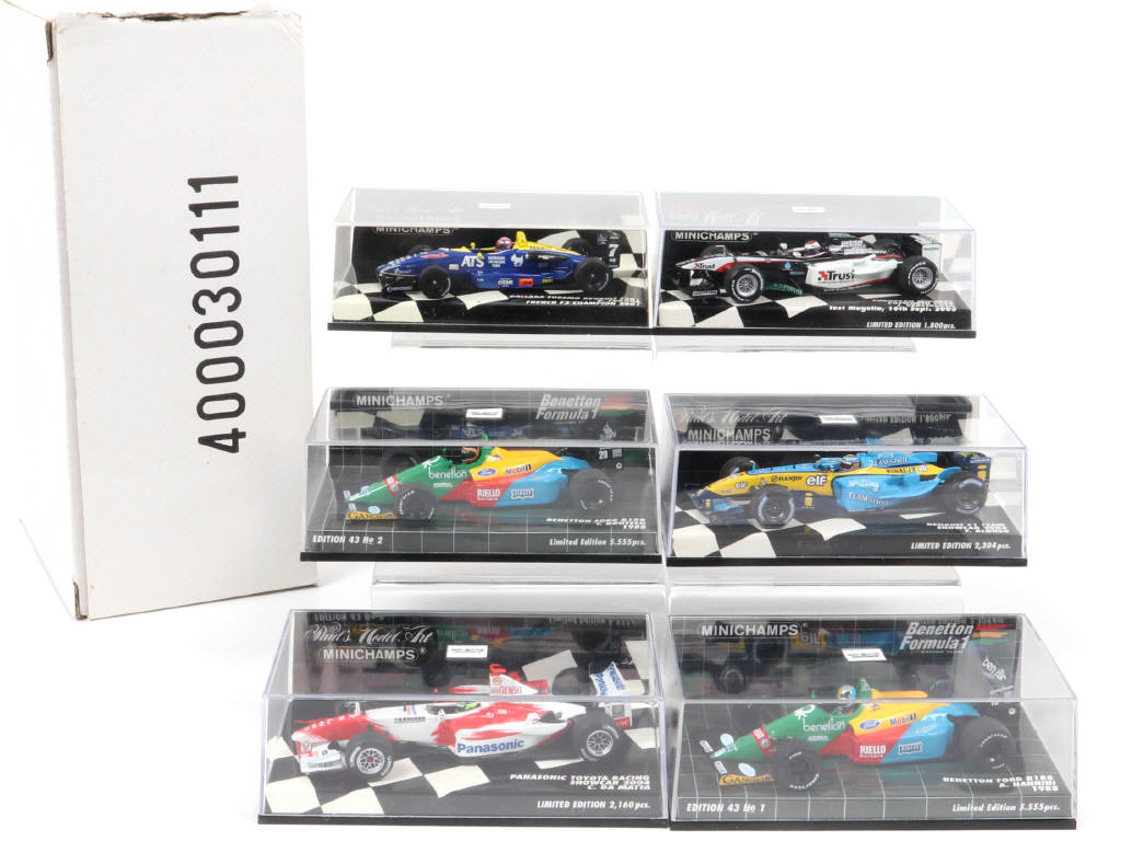 Lot 129 - MINICHAMPS (ALLEMAGNE) (6)