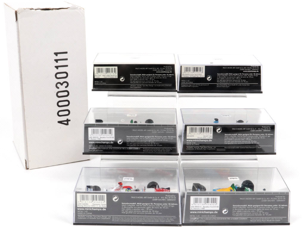 Lot 129 - MINICHAMPS (ALLEMAGNE) (6)