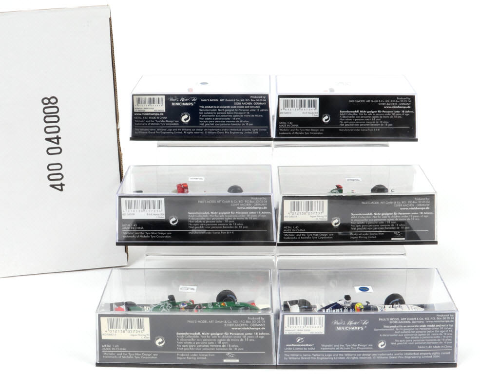Lot 130 - MINICHAMPS (ALLEMAGNE) (6)