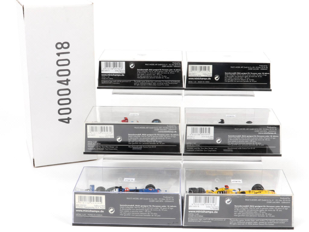 Lot 131 - MINICHAMPS (ALLEMAGNE) (6)