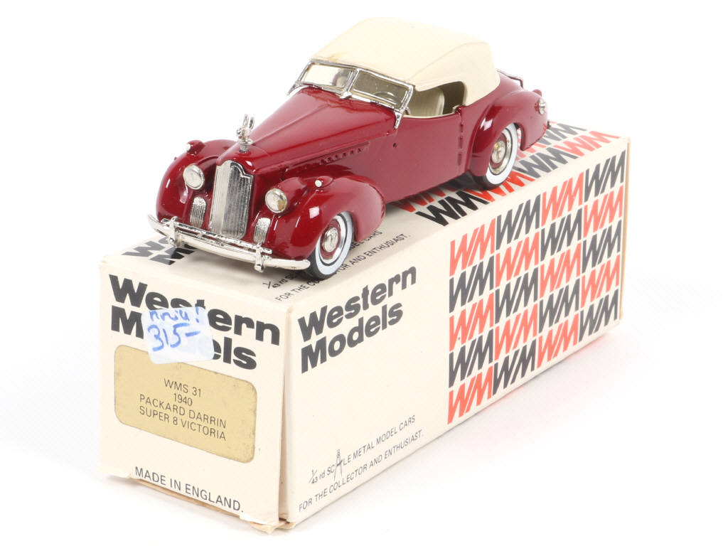 Lot 238 - WESTERN MODELS (GB) (1)