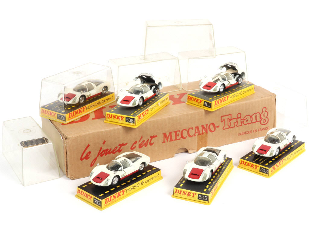 Lot 427 - DINKY TOYS (FRANCE) (7)