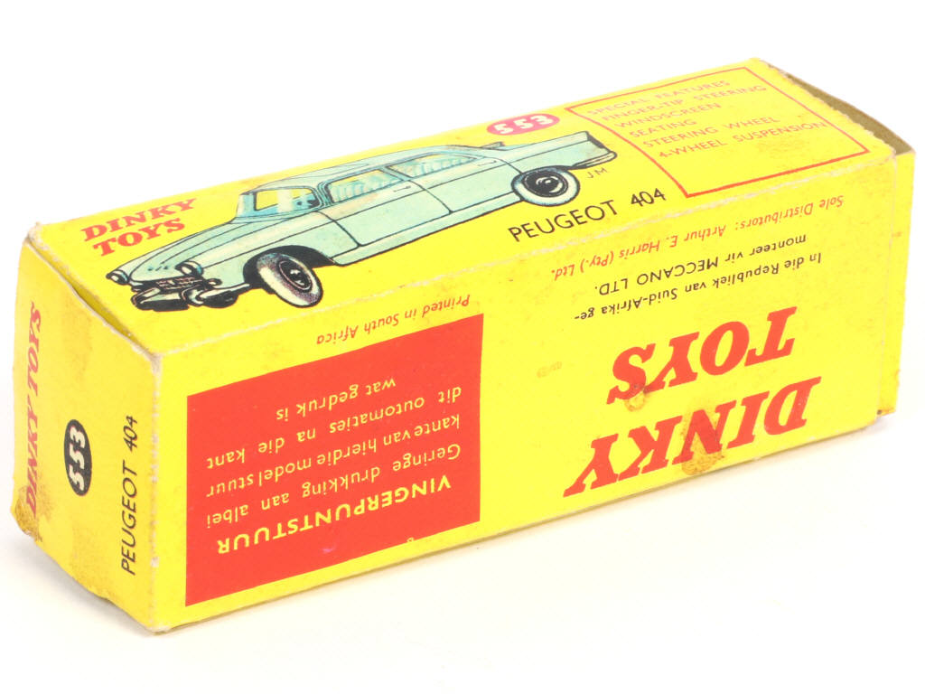 Lot 287 - DINKY TOYS (FRANCE) Série HARRIS (1)