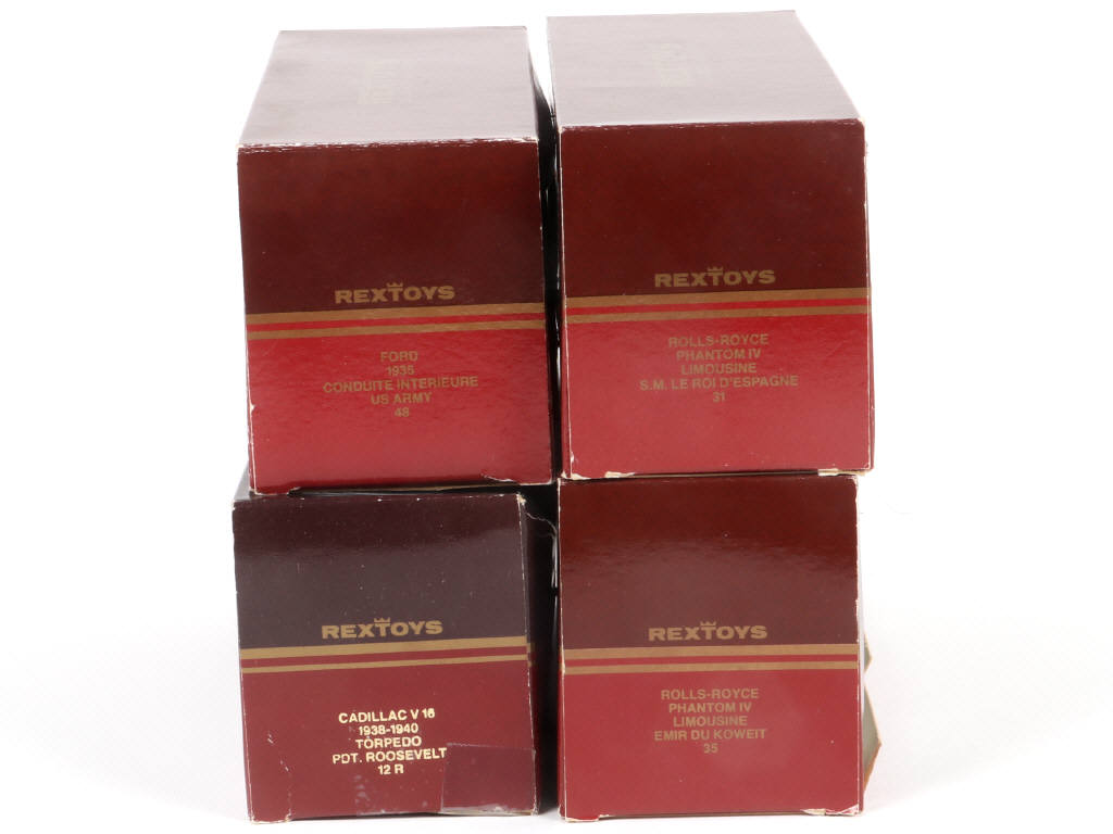 Lot 118 - REXTOYS (SUISSE) (4)