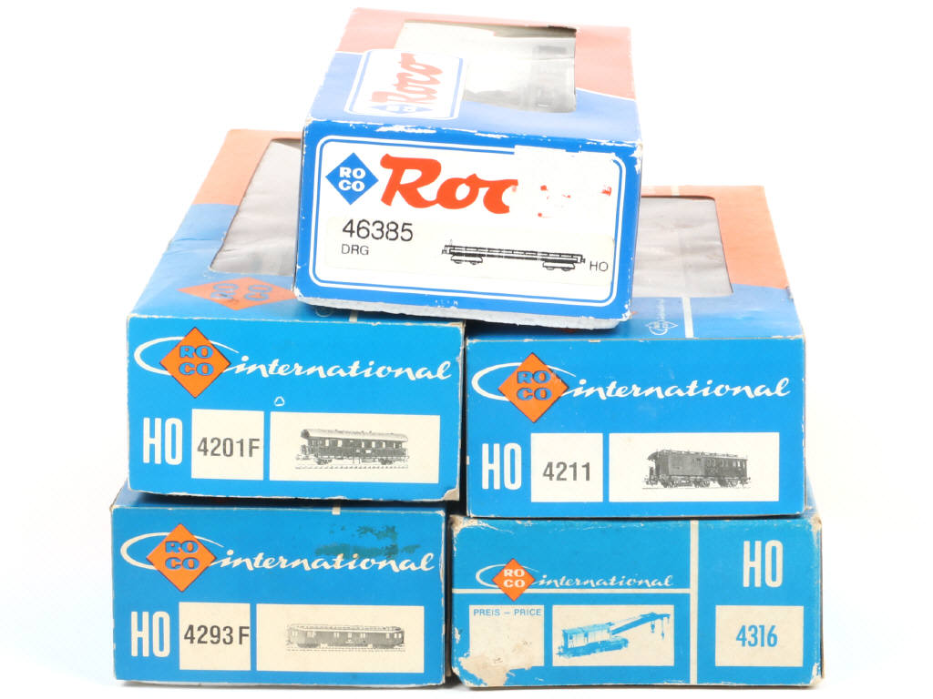 Lot 124 - ROCO 'HO' (AUTRICHE) (5)