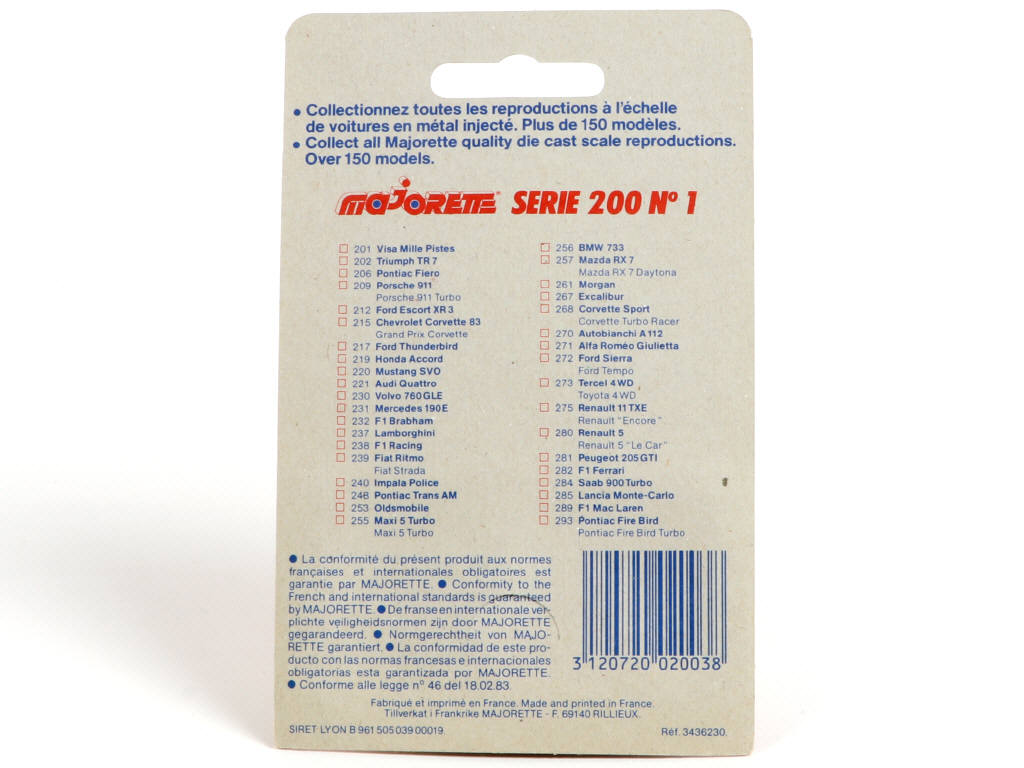 Lot 47 - MAJORETTE (FRANCE) (1)