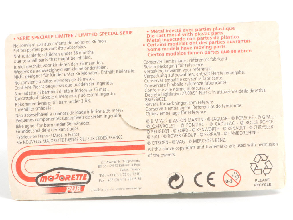 Lot 52 - MAJORETTE (FRANCE) (1)