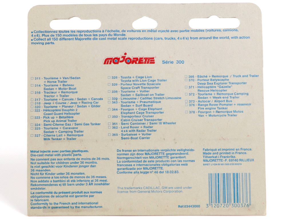 Lot 71 - MAJORETTE (FRANCE) (1)