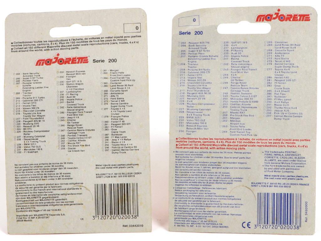 Lot 209 - MAJORETTE (FRANCE) (1)