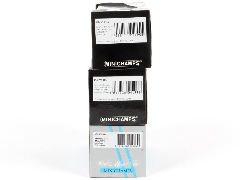 Lot 163 - MINICHAMPS (ALLEMAGNE) (3)