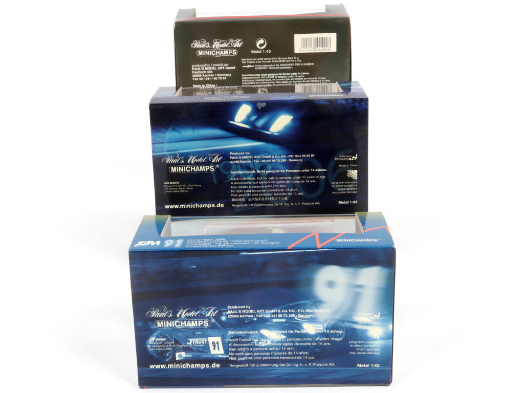 Lot 161 - MINICHAMPS (ALLEMAGNE) (3)