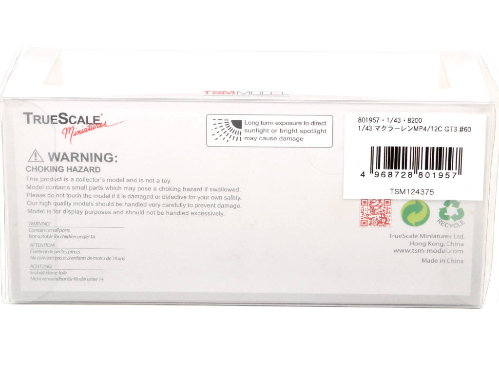 Lot 134 - TSM MODELS (CHINE) (1)