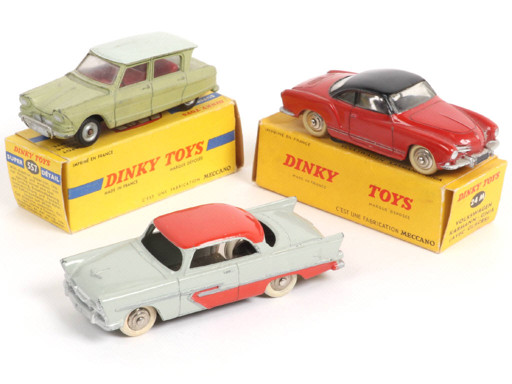 Lot 358 - DINKY TOYS (FRANCE) (3)