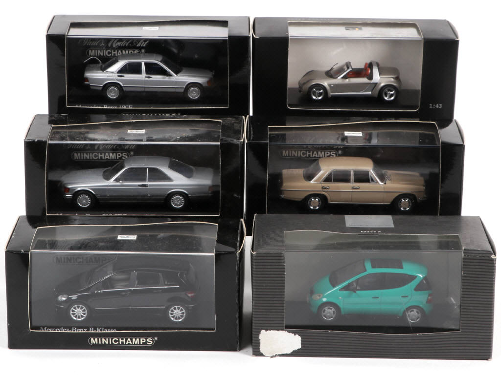Lot 222 - MINICHAMPS (ALLEMAGNE) (6)