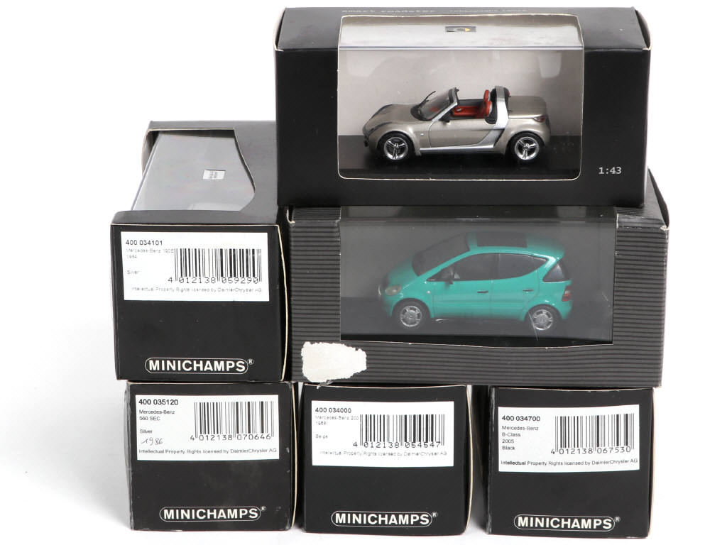 Lot 222 - MINICHAMPS (ALLEMAGNE) (6)