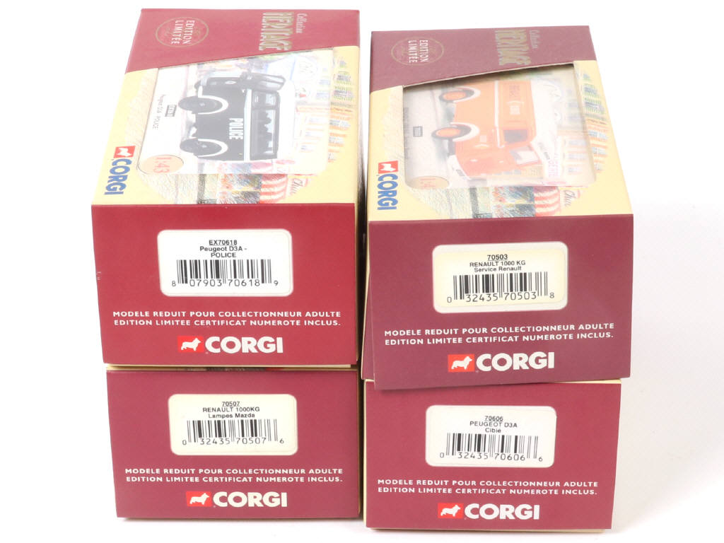 Lot 87 - CORGI TOYS (GB) (4)