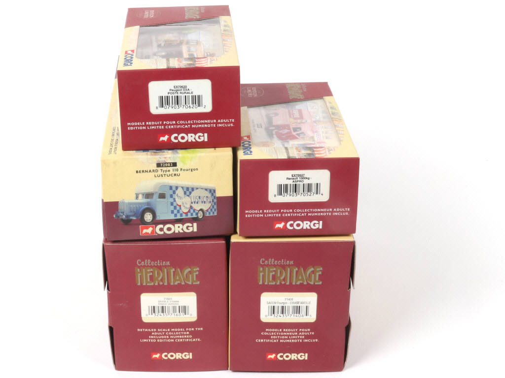 Lot 90 - CORGI TOYS (GB) (5)