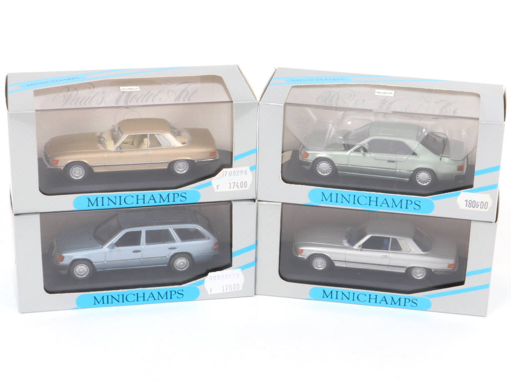 Lot 294 - MINICHAMPS (ALLEMAGNE) (4)